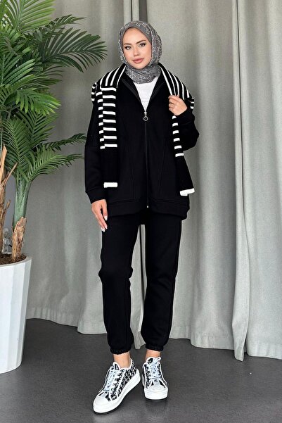 Hazamoda طقم هيسار أسود