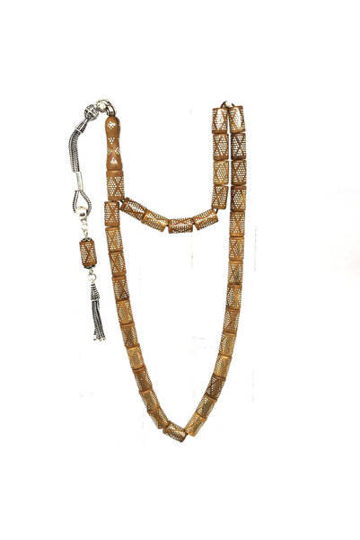 tesbihpasaji Gümüş İşleme Özel İşçilik Kesme Baklava Desenli Kuka Tespihi