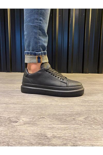 Knack Casual Shoes 421 Black (Black Sole)