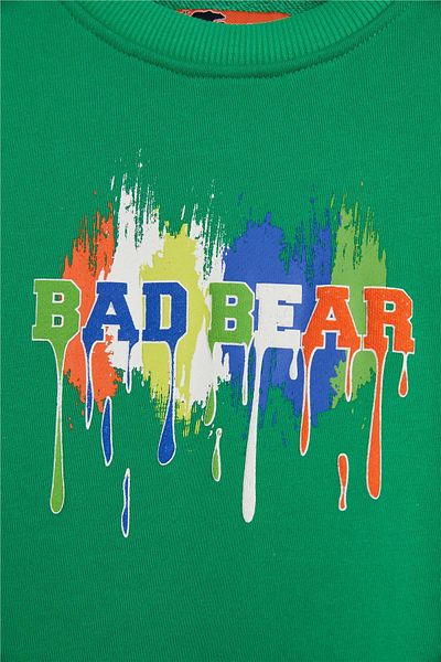 Bad Bear Erkek Çocuk Sweatshirt Yeşil 24.06.12.005