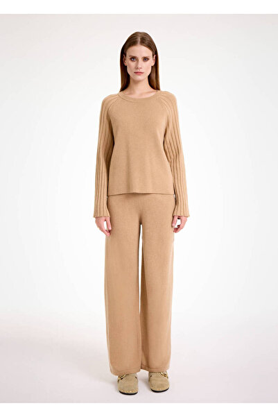 Knitss Πλεκτά από κασμίρ Camel oversized