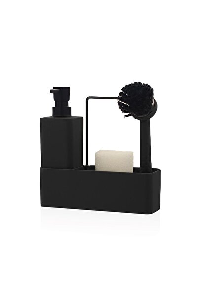 The Mia Plain Sıvı Sabunluk Seti Siyah