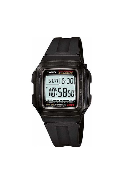 Casio ساعة يد قياسية F-201wa-1adf