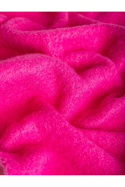 Koton Μακρύ κασκόλ με απαλή υφή - Φούντες