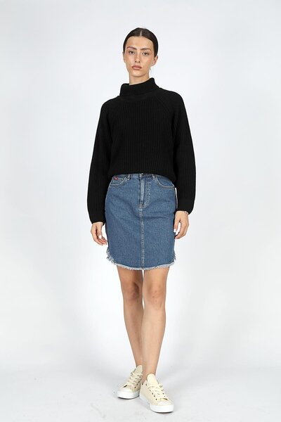 Lee Cooper Женска права стандартна пола с нормална талия в син цвят 251 LCF 1...