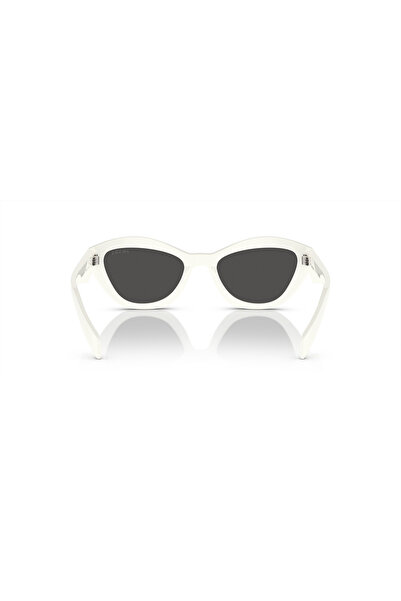 Prada Woman Butterfly Sunglasses- Pr A02s - Lense Size:52mm - White