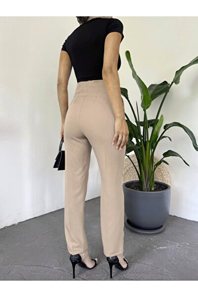 HİJABAYA Παντελόνι Zra Πλισέ Καρότο