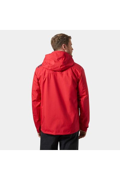 Helly Hansen Crew Hooded Midlayer Men's Coat Hha.34442 Hha.162 Red-Xl