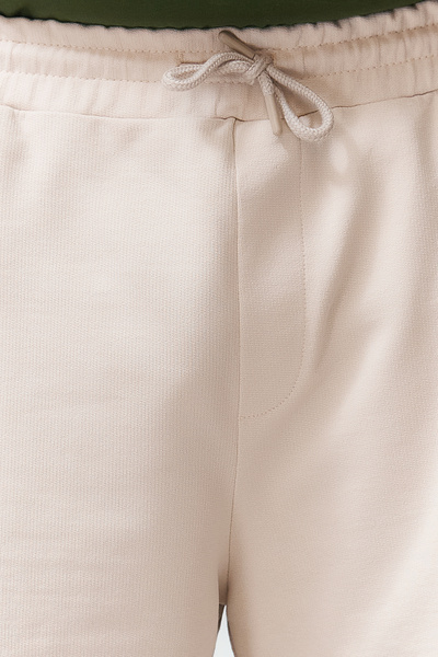 Trendyol Collection Basic σορτς Comfort Fit Plus Size - 100% βαμβάκι TMNSS24AP00001