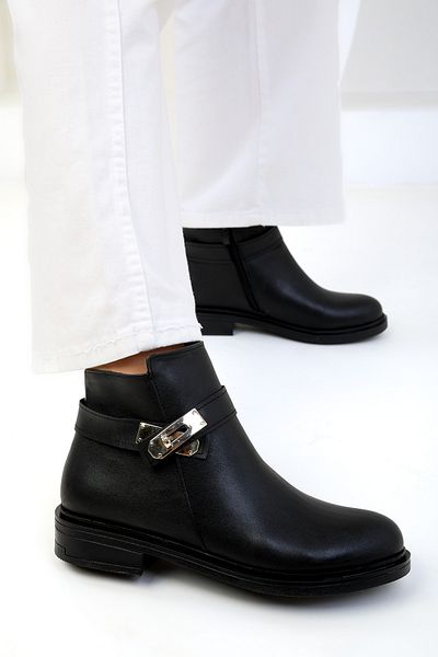 SOHO Schwarze Damenstiefel 19599 – Bootie-Modell