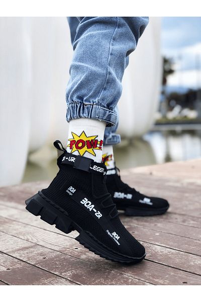 BOA Zr X700 Style Black Sole Sports Shoes