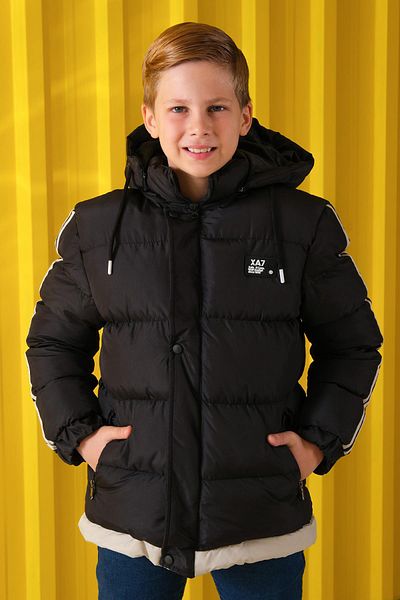 Pina Kids Boy's Hooded Puffer Jacket - KM.YY28