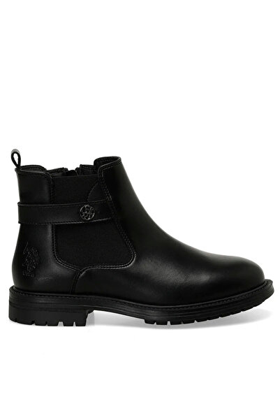 U.S. Polo Assn. حذاء نسائي للكاحل من U.S. Polo Assn 2K Bloze بسحّاب