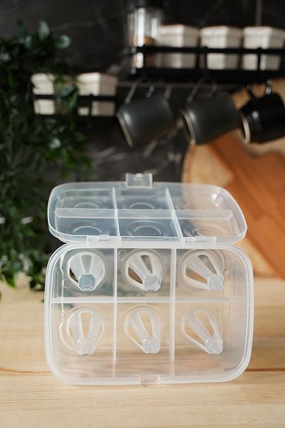 Hayveys Tea Cup Storage Carrying Box Travel Picnic Caravan Cup Holder