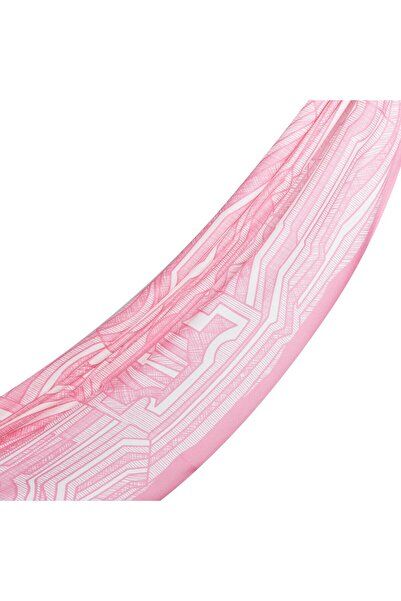 ipekevi Şal cu model roz Sketch