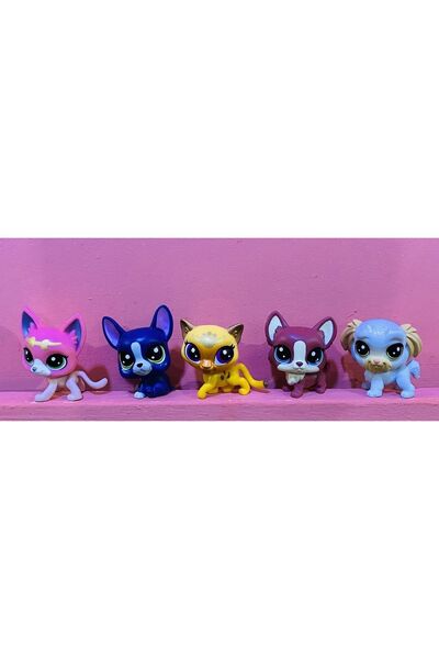 Minişler Pet Shop Miniş Lps 5Li Özel Set Minişler