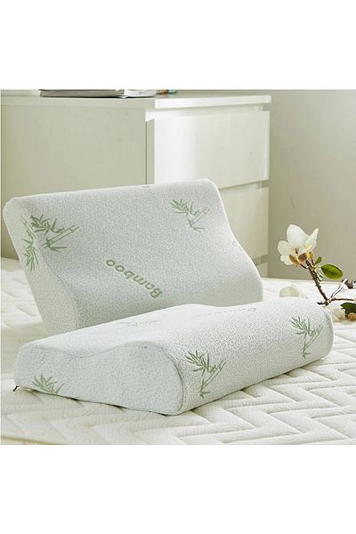 Choice 50*30cm Bamboo Fiber Pillow Slow Rebound Health Care Memory Foam Pillow Memory Foam Pillow Orthop...
