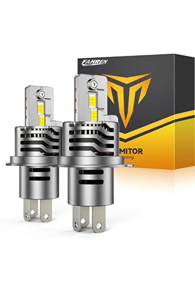 Fahren H4 New Termitör 120w 36000 Lümen 6500k 1:1 Halojen Boy Led Ampül