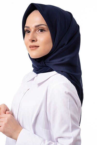 Kadınbona Ithal Kore Lüks  Medine Ipeği Eşarp Kadın DENİZ