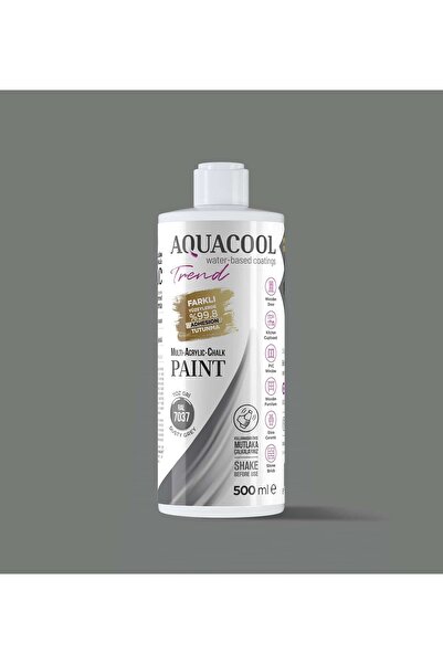 Aquacool Trend MAC Boya RAL 7037 Toz Gri 500ml