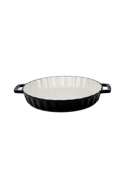Lava Round Rosto and Oven Tray - Cast Iron Solid, Double Handle, Diameter(Ø)30cm Edition Series