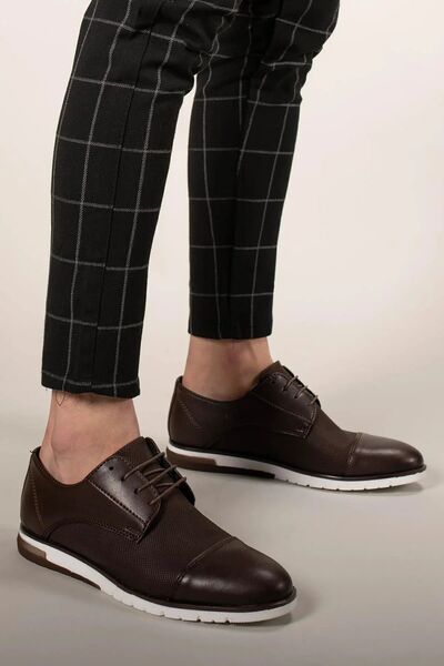 TarzKar Lace-up Vip Style Orthopedic Men's Classic Shoes