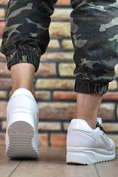 Zerenyus Zippered High Sole Orthopedic A Quality Women's Sneaker