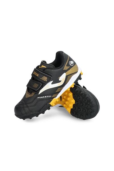 Joma PFUL JR 2401 - Черни тревни детски бутове POJW2401TFV