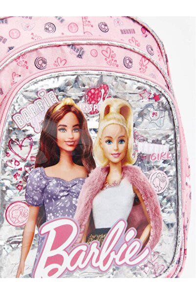 LC Waikiki LCW ACCESSORIES Barbie Baskılı Kız Çocuk Okul Çantası