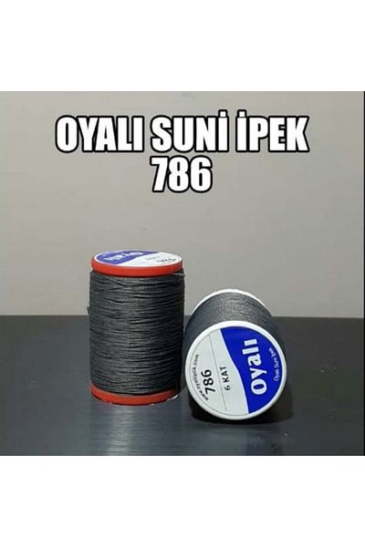 OYALI ΤΕΧΝΗΤΟ ΜΕΤΑΞΩΤΟ ΝΟ:786 - Κλωστή κεντήματος με κέντημα 4 στρώσεων
