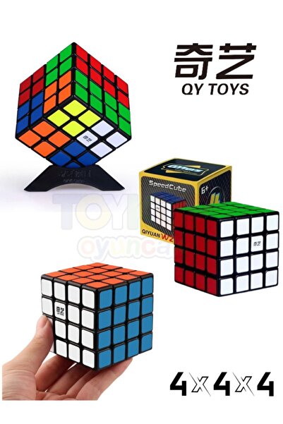 QYTOYS QY SPEEDCUBE Qiyi QIYUAN W2 4x4 Stickerlı Hızlı Dönen Eğitici Zeka Küp...