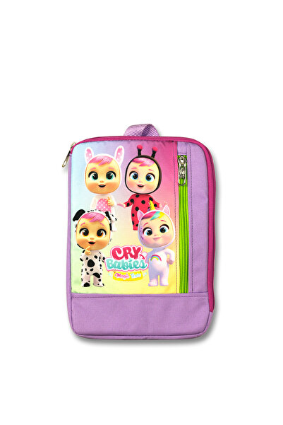 ÜMİT ÇANTA 10'' / 11'' Inç Cry Babiess Lisanslı Desenli Ön Cepli Ipad Çocuk T...