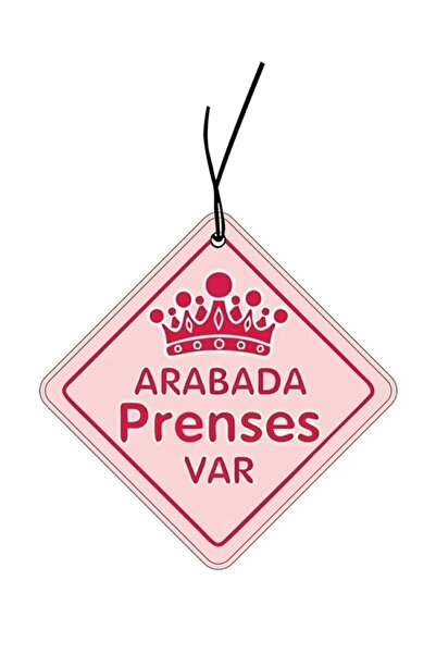 ByMeyla Premium Serisi Arabada Prenses Var Tasarımlı Dekoratif Oto Kokusu Ve ...