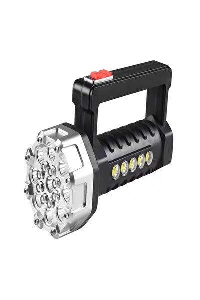 ULTRATEKNO Şarjlı 17 Ledli Ultra Güçlü Profesyonel El Feneri Şarj Göstergeli ...