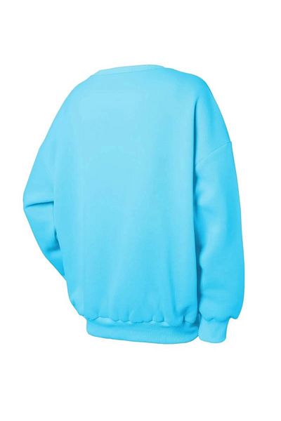 npLStore Hanorac oversize cu imprimeu de iarnă pentru femei