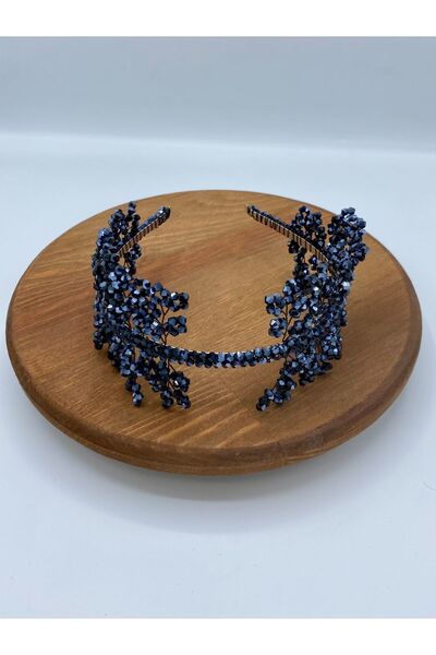 VENTUS ACCESSORIES Kristal Taşlı Gelin Kına Abiye Taç