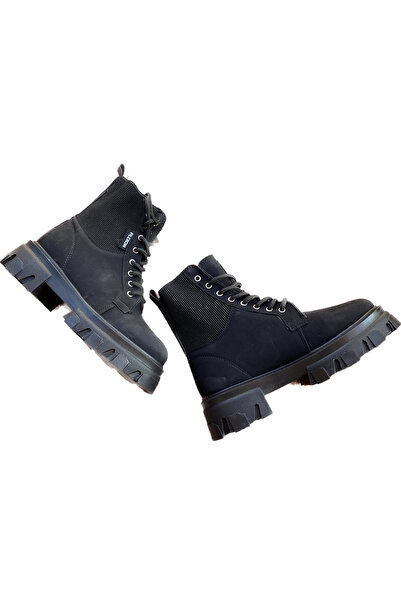 FİLEXON Filexon kadın siyah su geçirmez postal bot çizme