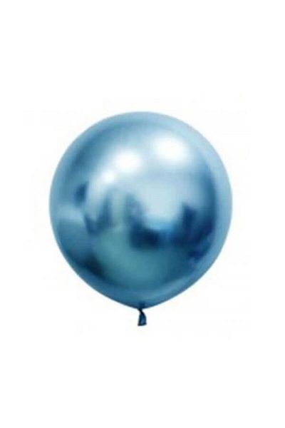 asöy 18 Inch 45 Cm Chrome Blue Balloon 45 Cm Chrome Colored Party Balloon Birthday