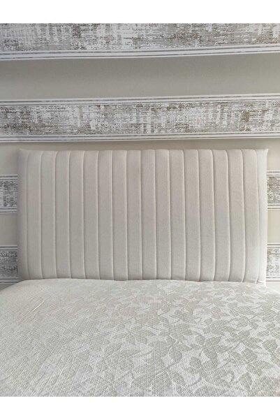 ByDekor Sonne Baza Yatak Başlık Kılıfı 120 Cm Krem