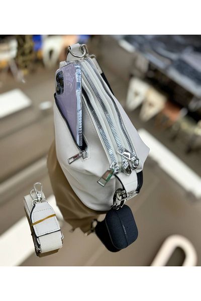 Zeynep Ceyda Koçak Geantă clasică de cruce - Design cu trei compartimente