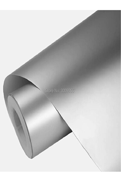 Kesim Anahtarı Mat Gümüş Gri Mobilya ve Beyaz Eşya Kaplama Folyosu