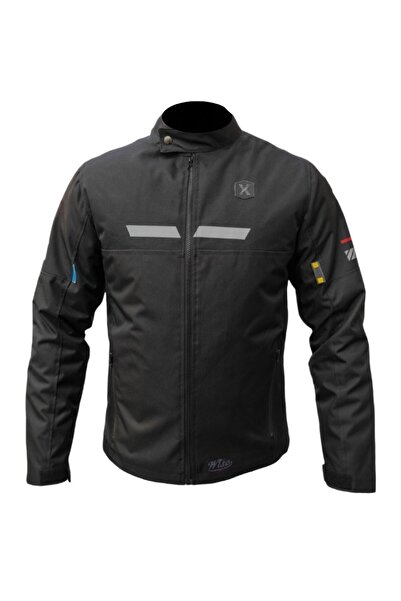 Xspeed Wise Protected Motorcycle Coat 50thYear Special Black