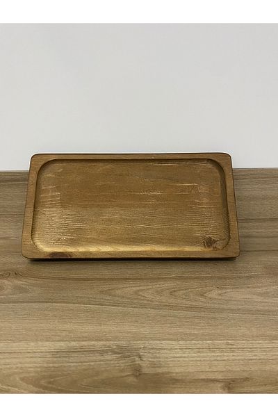 Smyak Luxury Natural Wood - Square Presenter, Oil Pot Snack Bowl Decorative 26X12