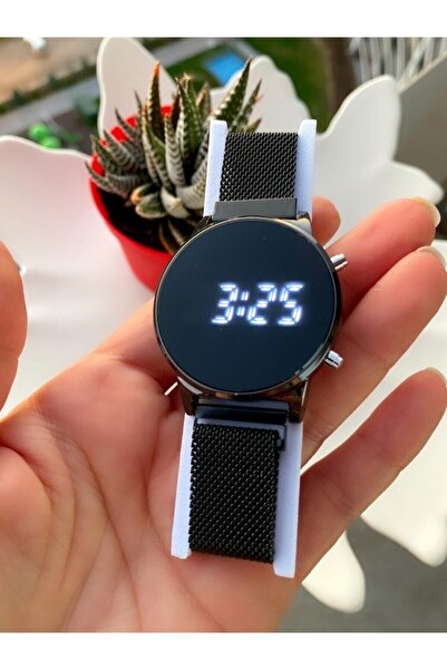 ÇENÇEN Unısex Çelik Dijital Kol Saati