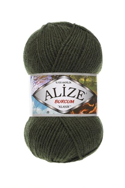 Alize خيوط الحياكة اليدوية الكلاسيكية باللون الأخضر 29 Nefi (5 قطع)