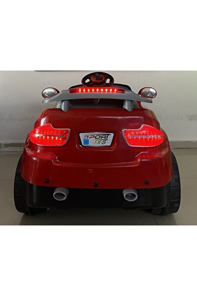 Aliş Toys Aliş Kırmızı 605k Tx-5 Sport 12 Volt Uzaktan Kumandalı Akülü Araba