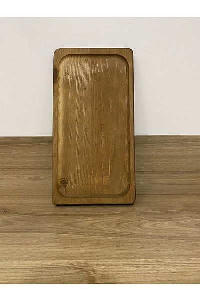 Smyak Luxury Natural Wood - Square Presenter, Oil Pot Snack Bowl Decorative 26X12