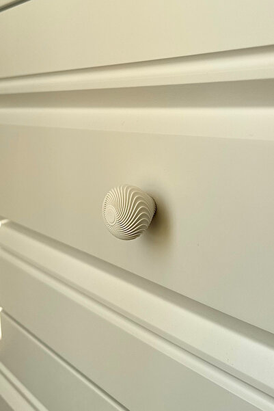 Pomerol Λαβή Έπιπλων White Pearl Elegant Touch – Λαβή Έπιπλων με Κομψό και Μοντέρνο Σχεδιασμό