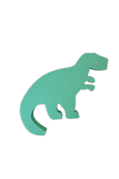 Pomerol Green Dino 1 Cabinet Handle - Modern and Cute Furniture Handle for Children's Room, Kitchen and Bathroom
