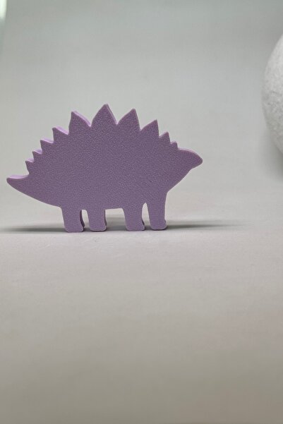Pomerol Purple Dino 5 Cabinet Handle - Modern, Cute and Durable Furniture Handle for Children's Room, Kitchen and Bathroom